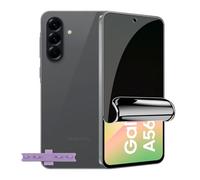 LiiLaa Hydrogel frangivista per Samsung Galaxy A56 / A36 5G con supporto di posizionamento, 1 pellicola protettiva in morbido TPU anti-spy, impronte digitali sblocco, pellicola protettiva flessibile