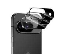 Liilaa Pellicola Fotocamera Compatibile con Google Pixel 9, Vetro Temperato Protezione Lente, Anti-graffio, Durezza 9H, HD Schermo, 3 Pezzi