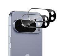 Liilaa Pellicola Fotocamera per Google Pixel 10 Pro XL, Vetro Temperato Camera Protezione Lente, Anti-graffio, Durezza 9H, 2 Pezzi Copri Vetro Protettive Fotocamera Posteriore, Nero