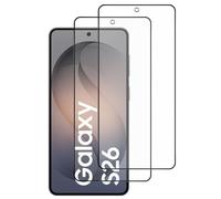 LiiLaa Pellicola protettiva opaca antiriflesso per Samsung Galaxy S26 5G, 2 pezzi, con cornice di montaggio, anti-impronte, antiriflesso, antigraffio, antiriflesso