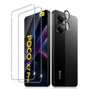 Liilaa Pellicola Protettiva per Xiaomi POCO X7 Pro 5G, 2 Pezzi Vetro Temperato e 1 Set Pellicola Fotocamera individuali, Durezza 9H Anti Graffio Protezione Schermo