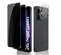 Liilaa Privacy Pellicola Protettiva per OPPO Reno 13F / 13 FS, [2 + 2 Pezzi] Privacy Vetro Temperato e Pellicola Fotocamera, Anti-Graffio HD Durezza 9H Anti Spy Protezione Schermo per Reno 13 F / 13FS