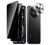 Liilaa Privacy Pellicola Protettiva per Xiaomi 15T / 15 T Pro, [2 + 2 Pezzi] Privacy Vetro Temperato e Pellicola Fotocamera, Anti-Graffio HD Durezza 9H Anti Spy Protezione Schermo