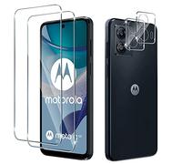 Liilaa Vetro Temperato Compatibile con Motorola Moto G53, 2 Pezzi Pellicola Protettiva e 2 Pezzi Pellicola Fotocamera, Durezza 9H Anti Graffio Schermo Vetro Protettivo