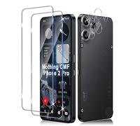 Liilaa Vetro Temperato per Nothing CMF Phone 2 Pro, 2 Pezzi Pellicola Protettiva e 2 Pezzi Pellicola Fotocamera, Durezza 9H Anti Graffio Schermo Vetro Protettivo