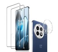 Liilaa Vetro Temperato per OnePlus 13 5G, 2 Pezzi Pellicola Protettiva e 2 Pezzi Pellicola Fotocamera, Anti Graffio Schermo Vetro Protettivo Durezza 9H