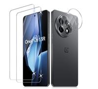 Liilaa Vetro Temperato per Oneplus 13R 5G, 2 Pezzi Pellicola Protettiva e 2 Pezzi Pellicola Fotocamera, Durezza 9H Anti Graffio Schermo Vetro Protettivo