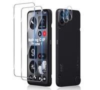Liilaa Vetro Temperato per Poco Nothing CMF Phone 1, 2 Pezzi Pellicola Protettiva e 2 Pezzi Pellicola Fotocamera, Durezza 9H Anti Graffio Schermo Vetro Protettivo