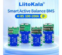 LiitoKala 4S 12V 100A 200A Bluetooth Smart BMS Lifepo4 APP per protezione e monitoraggio batteria Lifepo4 4S 150A/200A/300A