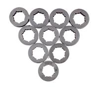 LiiZZi 10 Pezzi/Lotto .404 7 Denti Standard scanalato ID 22 mm Corona pignone Adatta for 075 076 050 051 045 045AV Pezzo di Ricambio for Motosega