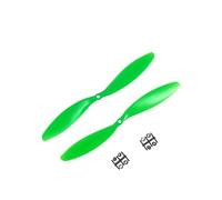 LiiZZi 1147 Propulsori CW/CCW adatta for elicottero RC multirotore FPV aeromodellismo eliche in plastica ABS 5 paia/10(Green)