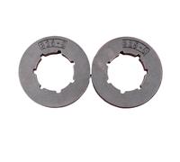 LiiZZi 2 Pezzi/Lotto Corona pignone Adatta for Motosega 2051 2054 2055 45 450 451 455 49 490 50 51 510 52 520 521 525 .325" 8 Denti ID 19 mm