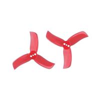 LiiZZi 2040 Mini Propulsori 3 Adatta for RC Multirotore FPV Racing Eliche 1103 1104 Componenti del telaio motore 8 paia/16 pezzi(Red)