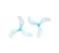LiiZZi 2216 Props 3 Eliche adatte for unità aeree O3/O4 for droni da volo indoor Parti PC CW CCW Prolungano il tempo di 8 paia/16(Blue)