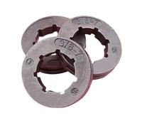 LiiZZi 3 Pezzi/Lotto Corona pignone Adatta for 154 254 254XP 257 262 262XP 50 51, 455 460 55 Motosega Passo 3/8 7 Denti ID 19 mm