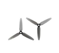 LiiZZi 513D 3 eliche multirotore RC FPV accessori PC Prop adatto for 5.1X3.5X3 Freestyle pollici 3D Drone parti fai da te 4 paia/lotto(Light Grey)