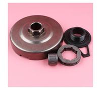 LiiZZi Corona del Tamburo della Frizione 3/8 7 Denti ID 22 mm Adatta for Motosega 362 365 371 372 Kit Cuscinetto a rulli con ingranaggio a Vite Senza fine