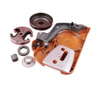 LiiZZi Kit di Ingranaggi a Vite Senza fine for Tamburo, Coperchio Laterale, Frizione, Freno Catena, Adatto for Motosega 340, 345 e 350, Pezzo di Ricambio.