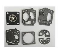 LiiZZi Kit di Riparazione for carburatore con Guarnizione a Membrana, 5 Pezzi, Adatto for Teikei TK6, TH48, Compatibile con Motore Shindaiwa C260.