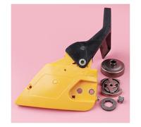LiiZZi Kit Tamburo di Copertura Maniglia Frizione Freno Catena Adatto for Motosega 350 351, Pezzo di Ricambio, Passo 3/8, 7 Denti, Diametro Interno 19 mm, Kit Cuscinetto ad Aghi