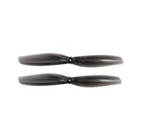 LiiZZi Propulsori da 65 mm Mini eliche a 2 pale adatte for accessori for droni RC FPV Racing Frame 8 paia/16 pezzi(1mm Black)