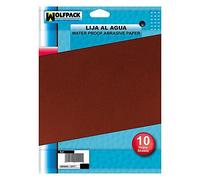 Lija Agua Grano 320 (Pack 10 Pliegos)