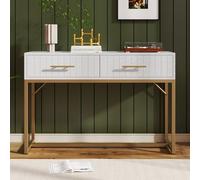 LIJBDDM Comò, cassettiera per camera da letto, credenza bianca, cassettiera, cassettiera per camera da letto (White + Particle Board)