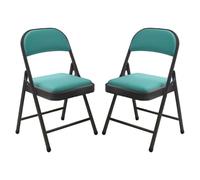 LIJCHGAO Set di 2 Sgabelli da Bar Sedia per riunioni Nessun Montaggio Richiesto sgabelli da cucina per cucina bar ed eventi 45cm D x 45cm W x 79cm H(Peacock blue)