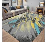 LIJIAO Passatoia Antimacchia Multiuso 100 x 160 cm Antiscivolo e Lavabile Passatoia Antiscivolo Multiuso Cucina Bagno Ingresso con Fondo Antiscivolo per Corridoio e Ingresso Interno, B