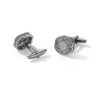 Lijiaxiuyc-101 Gemelli Gemelli da Uomo Zircone cubico 3 Colori Gemelli Camicie Gemelli da Lavoro Formali Gioielli da Sposa Gemelli Camicia Uomo(Gris)