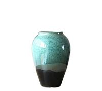 Lijiaxiuyc-101 Vaso Vaso in Ceramica Ornamento for la casa Disposizione di Fiori secchi Vaso Soggiorno Corridoio Vaso da Pavimento Decorazione Ornamentale Minimalista Verde Vaso Decorativo