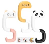 LiJuanWang Appendi Borse Portatile,3 pezzi Gancio Borsa da Tavolo,Appendi Borsa Tascabili,Gancio Appendiborsa Scrivania,per Appendere in Ristoranti,Uffici,Bar,Caffetterie,idea regal