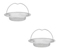 LiJuanWang Colini per lavello da Cucina,2 Pezzi Filtro per Lavello da Cucina,Filtri per Lavandini,Filtro Anti intasamento,Lavelli da Cucina,Cucina Sink Strainer(11 x 7 x 2 cm)