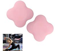 LiJuanWang Yoga Ginocchiere,2 Pezzi Ginocchiere da Yoga,Yoga Ginocchiere Pad,Tappetino Yoga Antiscivolo,Equilibrio Sportivo Cuscino,per Proteggere Ginocchia,Caviglia,Gomito,Mano,20 x 20 cm