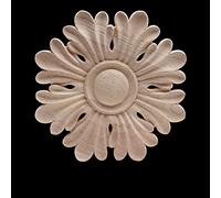 LIJUCAI Europeo intagliato retrò grande gomma lunga mobili in legno decorazione della casa armadio onlay modanature in legno applique in legno decalcomania in legno NUOVO, B132,4