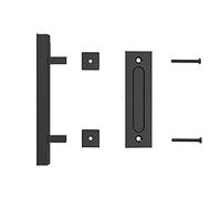 LIJUCAI Maniglia per porta scorrevole a filo da incasso in legno maniglia per mobili per armadio armadio porta interna 35-45 mm, pacchetto 3, Cina