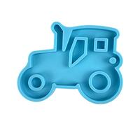 Lijun Stampo in Resina epossidica Portachiavi Serie Auto Stampo in Silicone Ciondolo Trattore Lucido Lucido