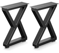 Likapop Gambe in metallo per tavolino da caffè, resistenti gambe a forma di diamante, perfette per tavolo da colazione, bar, panca da pranzo, gambe per mobili fai da te per l'industria fai da te