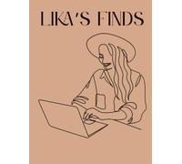Lika's Finds Laptop Working Girl Notebook - Minimalist Beige Aesthetic Grid Journal for Boss-Inspired Women: Chic and Modern Line Art | Neutral Workspace | Boho-Style | Graph Paper 5x5 150 pages 8x10