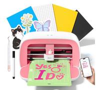 Likcut Glee S501 Plotter da Taglio per Vinile, HTV e Cartoncino | Magazzino integrato e assistente IA, per creare con facilità etichette, biglietti, decorazioni e progetti personalizzati