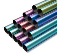 LIKCUT HTV Vinile Termoadesivo Camaleonte 30,5x25,4 cm Set 14 Fogli Fai da Te