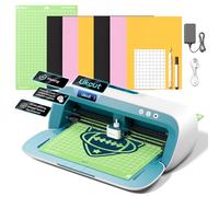 Likcut S41 Plotter da Taglio A4, Starter Kit per Principianti, Macchina per Stickers con Stampa e Taglio, Taglia Vinile, HTV e Cartoncino, Blu
