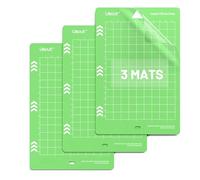 Likcut Set 3 Tappetini da Taglio per Mini Plotter, 11,4x16,51 cm | Adesione media, progettato per plotter Glee S501, ideale per tagliare vinile, cartoncino e carta in progetti DIY