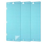 Likcut Set 3 Tappetini da Taglio per Mini Plotter, 11,4x30,5 cm | Adesione leggera, progettato per plotter Glee S501, ideale per tagliare carta leggera, vinile sottile e progetti DIY