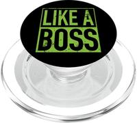Like A Boss Self-Employed Small Business Cute Boss Gift PopSockets PopGrip per MagSafe