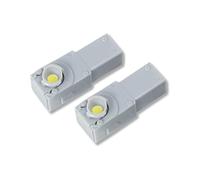 Like A Breeze PORTATO Lampada Interna Bianco for Toyota for Lexus for Mazda for Subaru Compatible Illumination Lamp Lamp Glove Box Console 2 PCS (Emitting Color : Yellow)