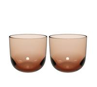 Like. by Villeroy & Boch Come Vetro Clay Bicchiere per Acqua Set 2-tlg. 0,20 L