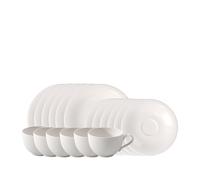 like. by Villeroy & Boch Essential White Servizio da caffè, 18pz EC