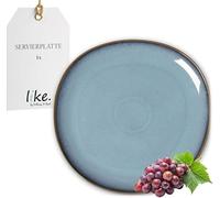 like. by Villeroy & Boch Lave glacé piatto da portata 32x32x2,5cm