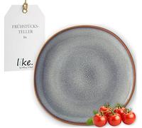Like. by Villeroy & Boch Lave beige Piatto Prima Colazione 23 CM